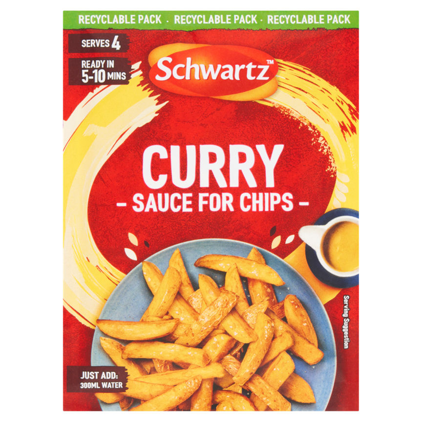 Schwartz Curry Sauce for Chips Mix GOODS ASDA   