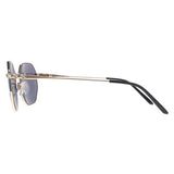 Elle 14909 black grey women sunglasses hexagonal metal, UK version