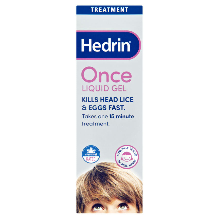 Hedrin Once Liquid Gel 100ml GOODS ASDA   