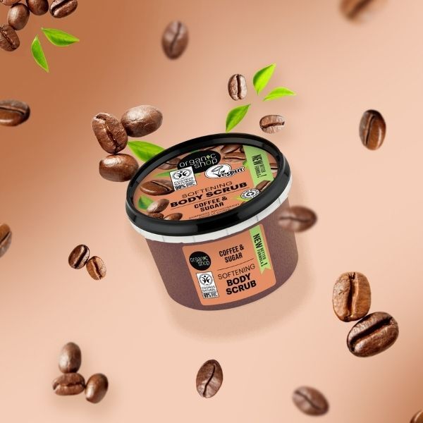 Organic Shop Softening Body Scrub Coffee & Sugar 250ml GOODS Superdrug   