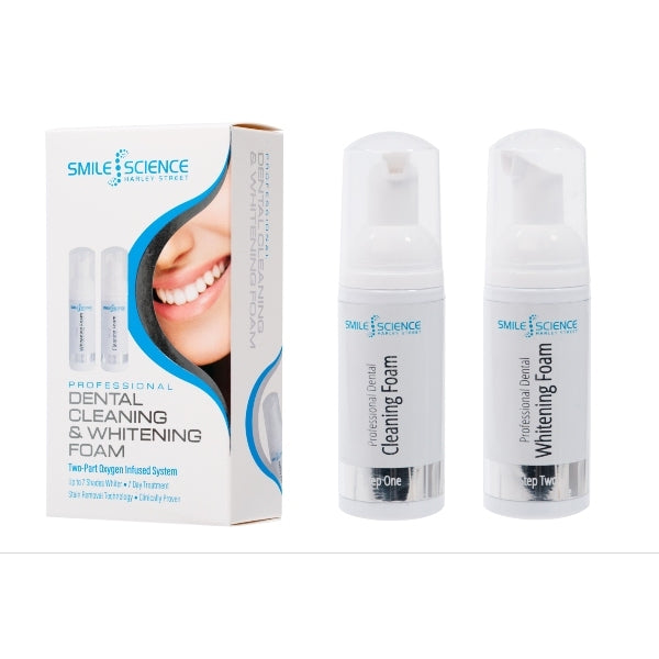 Smile Science Harley Street Cleaning & Whitening Foam GOODS Superdrug   