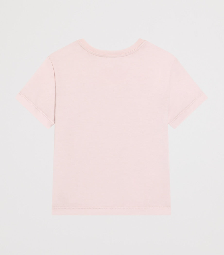 Dolce&Gabbana Kids Cotton Embroidered Logo T-Shirt (8-12+ Years) - British product