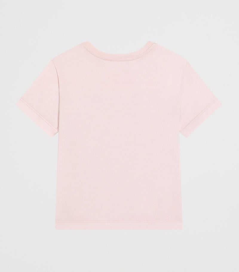 Dolce&Gabbana Kids Cotton Embroidered Logo T-Shirt (8-12+ Years) - British product