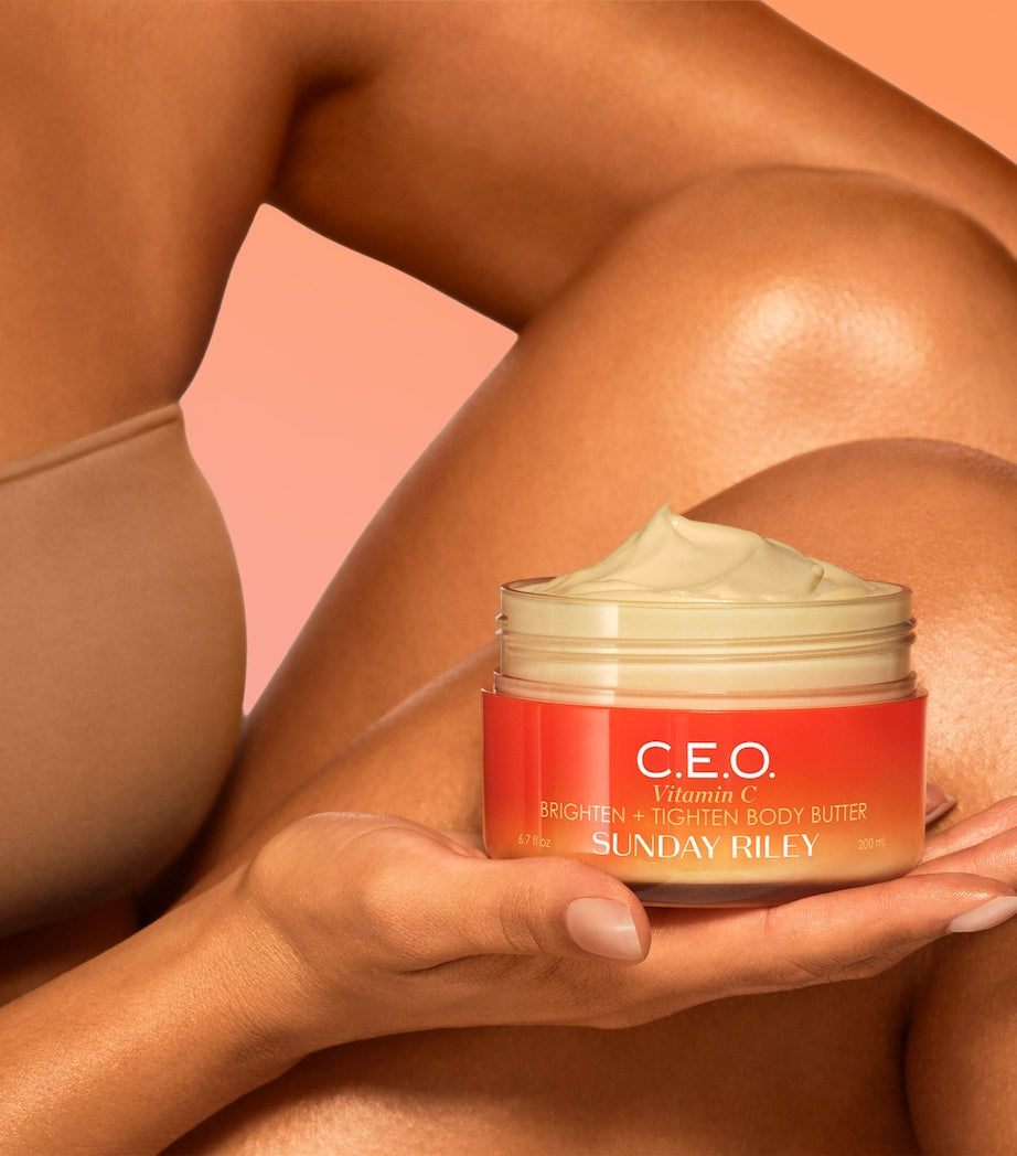 Sunday Riley C.E.O. Vitamin C Brighten + Tighten Body Butter 200ml (British brand)