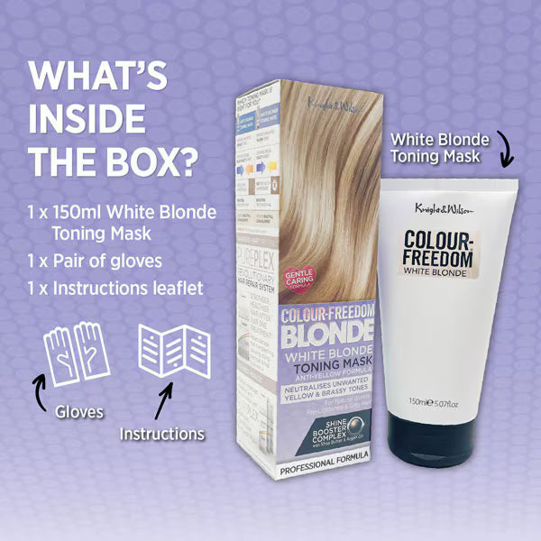 Colour Freedom White Blonde Toner - British product