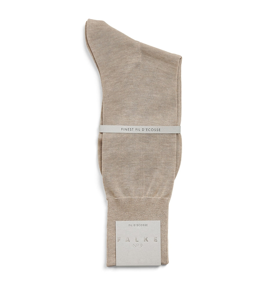 Falke No.9 dress socks ultra-fine Egyptian cotton - British product