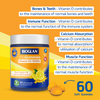 Bioglan Vitamin D3 gummies lemon flavour 60 pack - British product