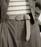 Brunello Cucinelli suede monili-beaded belt 3.5cm (British brand)
