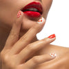 Mylee gel nail wraps Berries & Cream, imported from the UK