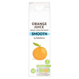 Sainsbury's Smooth Pure Orange Juice 1L All chilled juice Sainsburys   