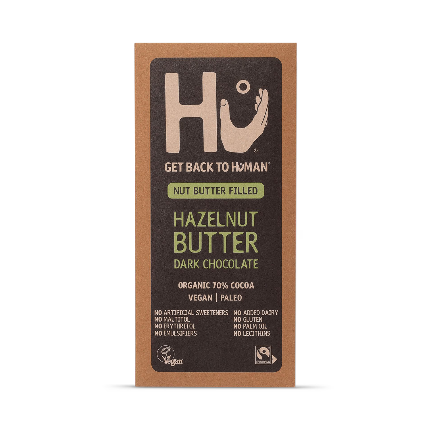 Hu Hazelnut Butter Dark Chocolate Bar 60g, UK version