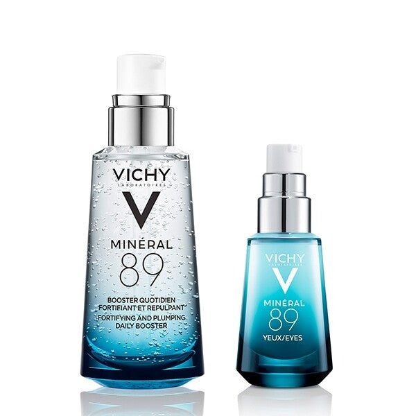 Vichy Minéral 89 hydrating serum duo bundle (British brand)