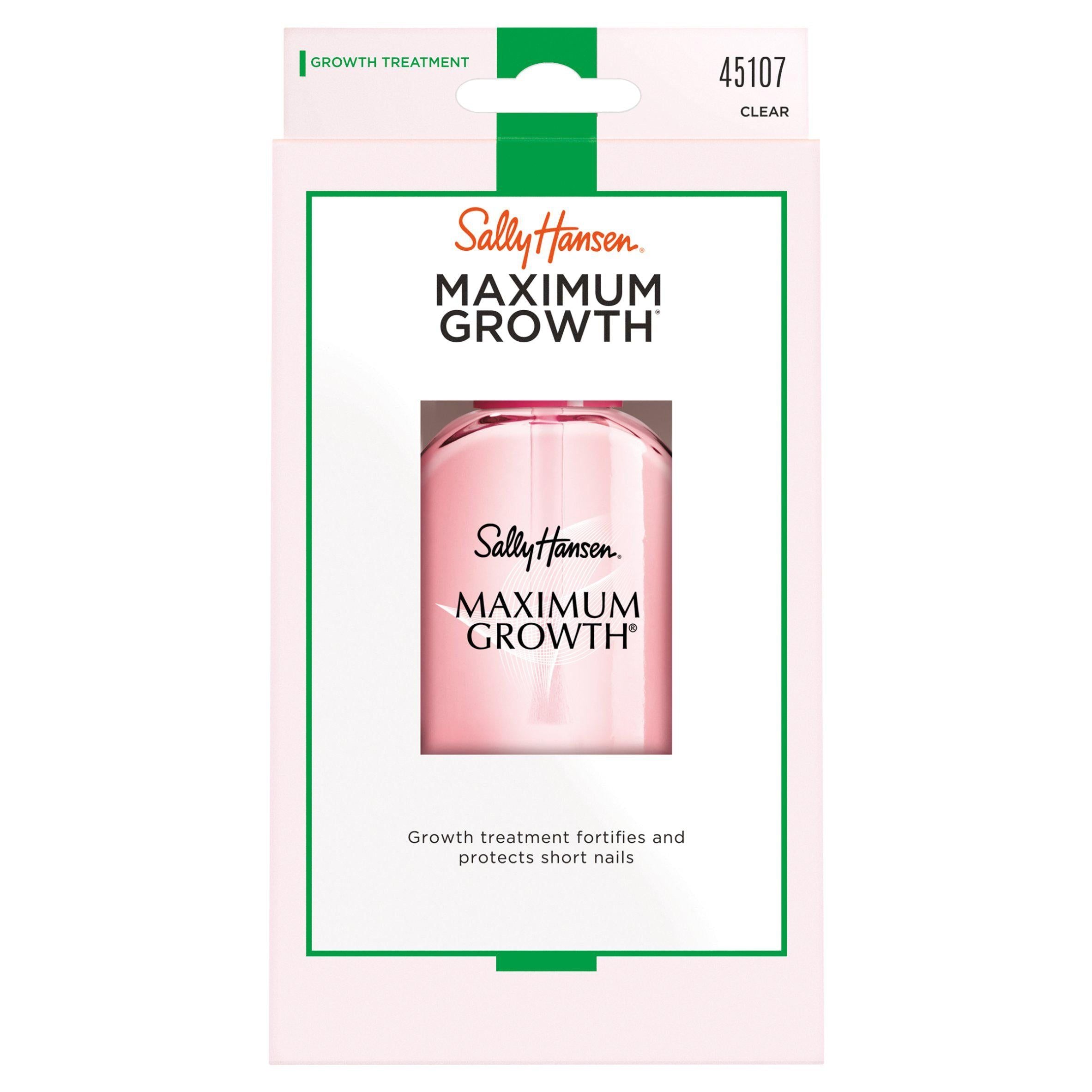 Sally Hansen Nail Care, Maximum Growth 13ml Beauty at home Sainsburys   