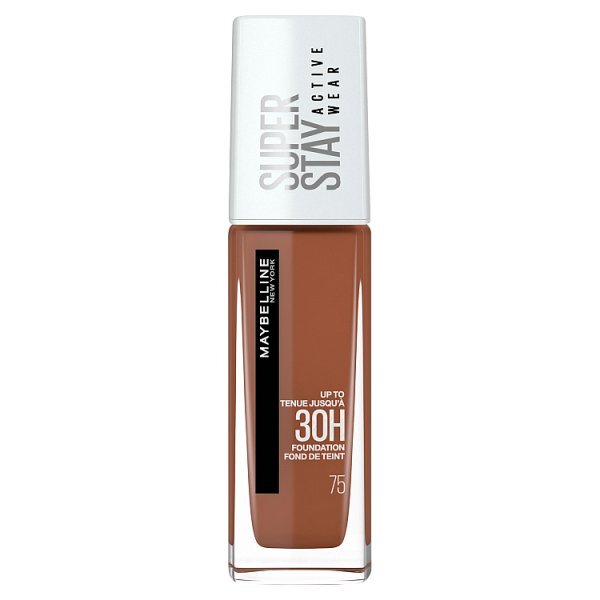 Maybelline Superstay Long-Lasting Foundation 01 Alabaster GOODS Superdrug Mocha 75  