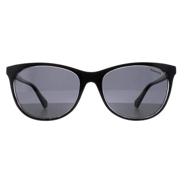 Polaroid PLD4161/S black cat eye polarized women sunglasses (British brand)