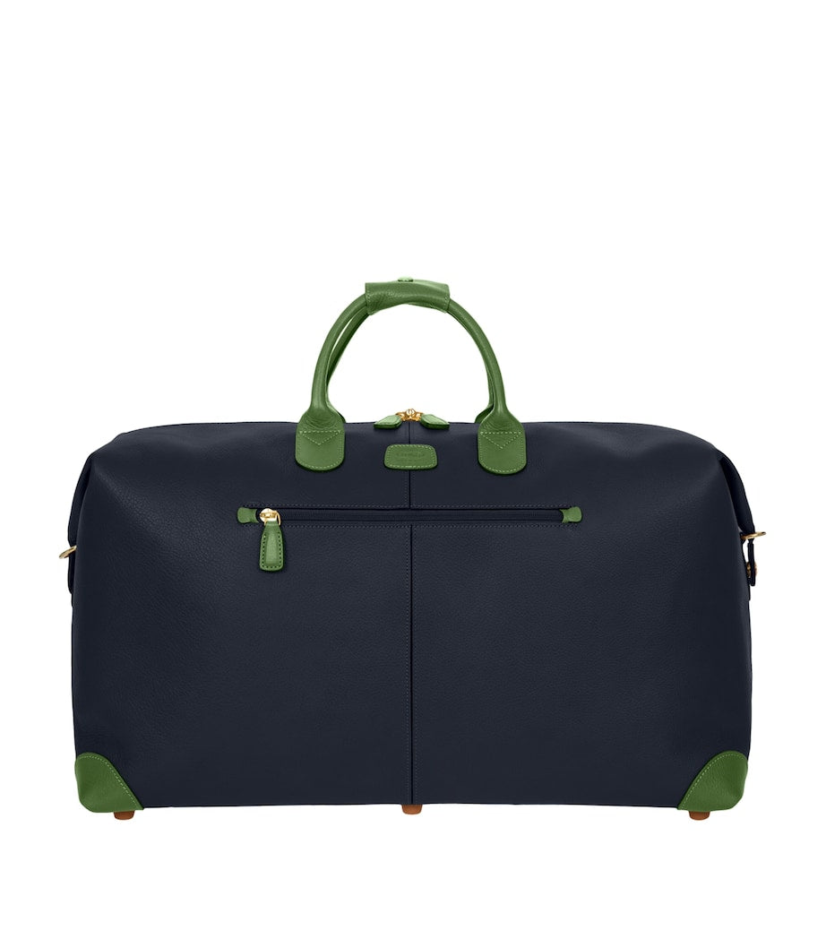 Bric's Leather Bellagio Holdall 46L, imported from the UK