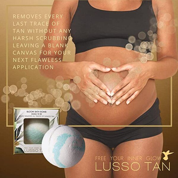 Lusso Tan Bloom Mama Tan Removing Bath Bomb 179g GOODS Superdrug   