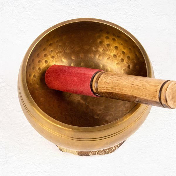 Myga Hammered Brass Singing Bowls - Small (12cm) GOODS Superdrug   