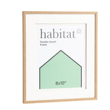 Sainsbury's Home Oak Effect Double Mount Frame - 8x10 GOODS Sainsburys   