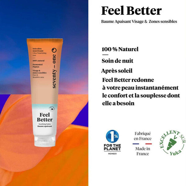 SeventyOne Percent Feel Better smoothing balm 40ml UK version
