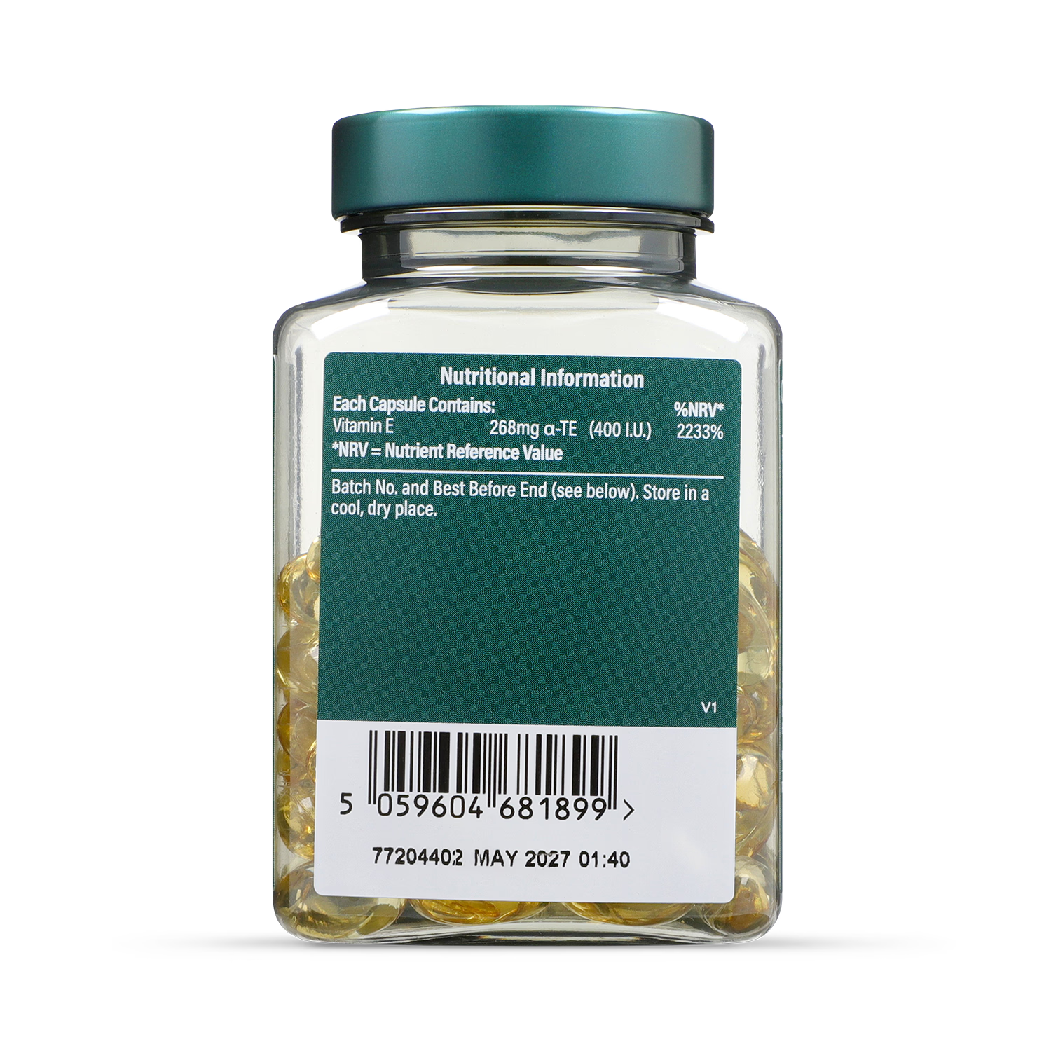 Holland & Barrett Vitamin E Vegan Capsules 90 UK version