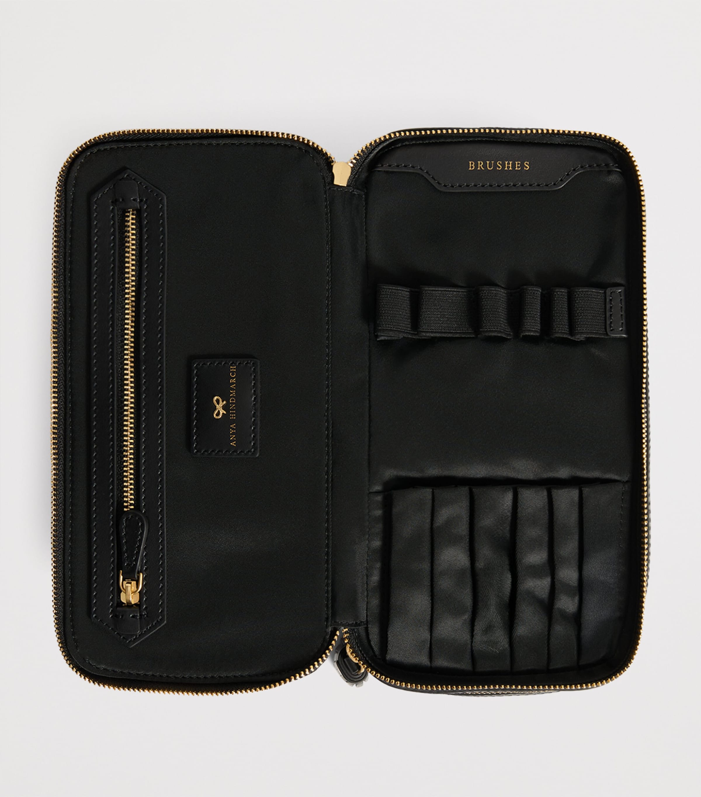 Anya Hindmarch Jacquard Logo Make-Up Pouch - British product