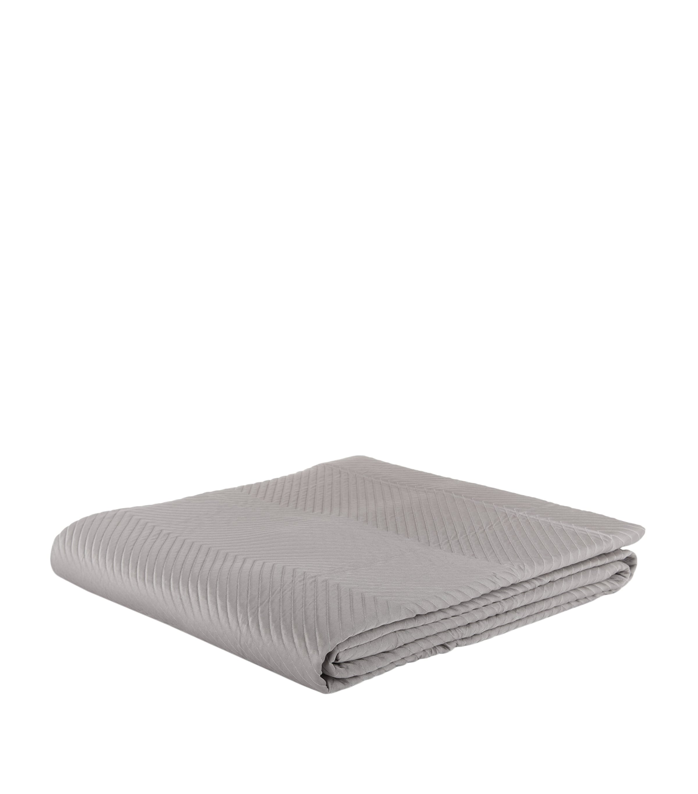Frette herringbone bedspread 270cm x 260cm - British product