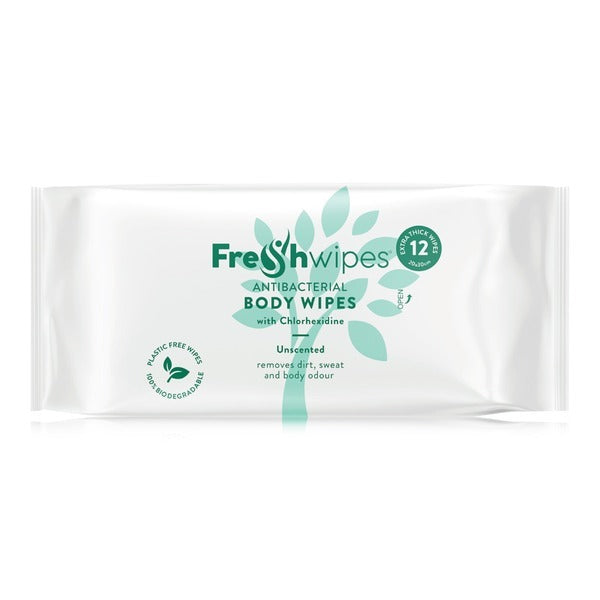 Freshwipes Body Wipes - Unscented 12 Wipes GOODS Superdrug   