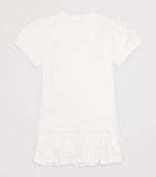 Missoni Kids cotton logo embellished dress 4-14 years, imported from the UK