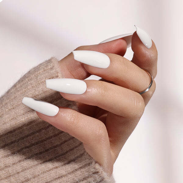 Bluesky gel polish Immaculate White 10ml, UK version