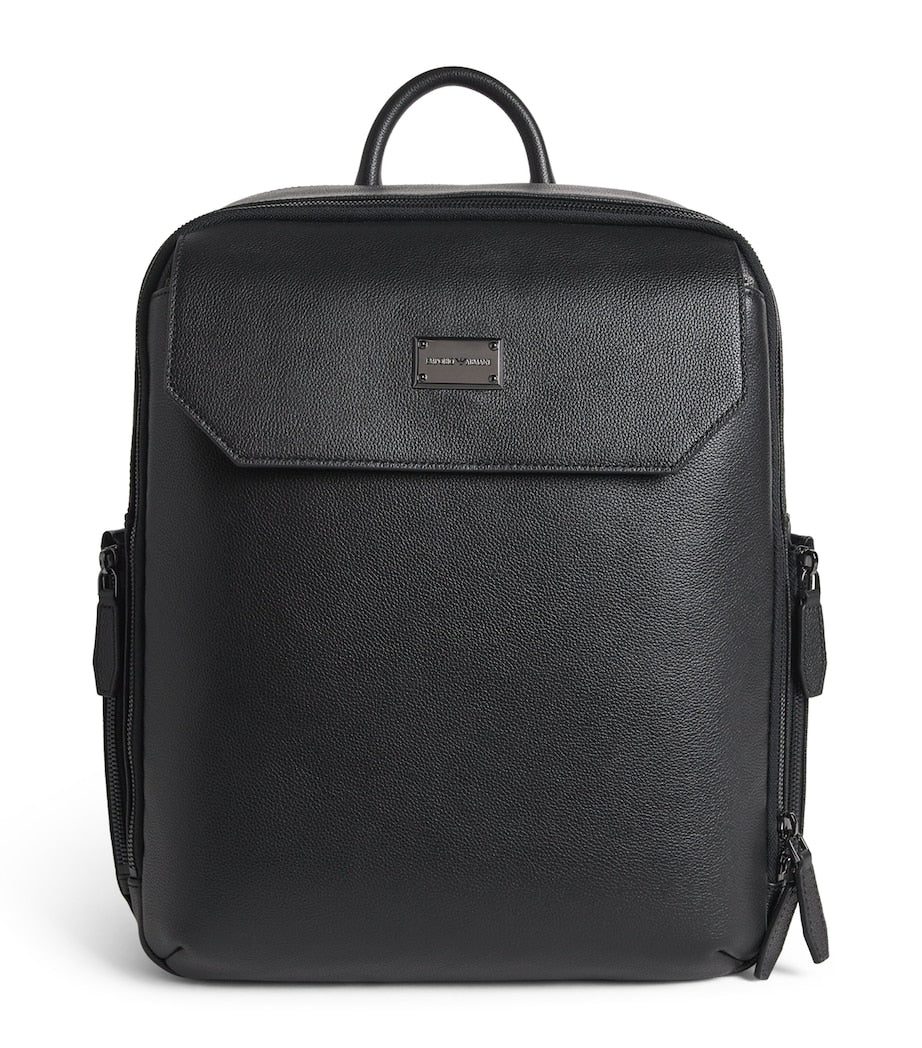 Emporio Armani leather backpack, imported from the UK