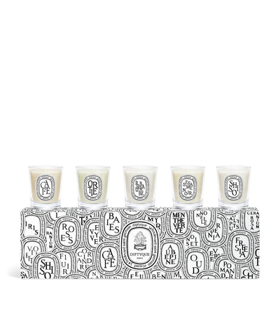 Harrods Diptyque Miniature Candle Set (5 x 35g)- Buy online at McGrocer