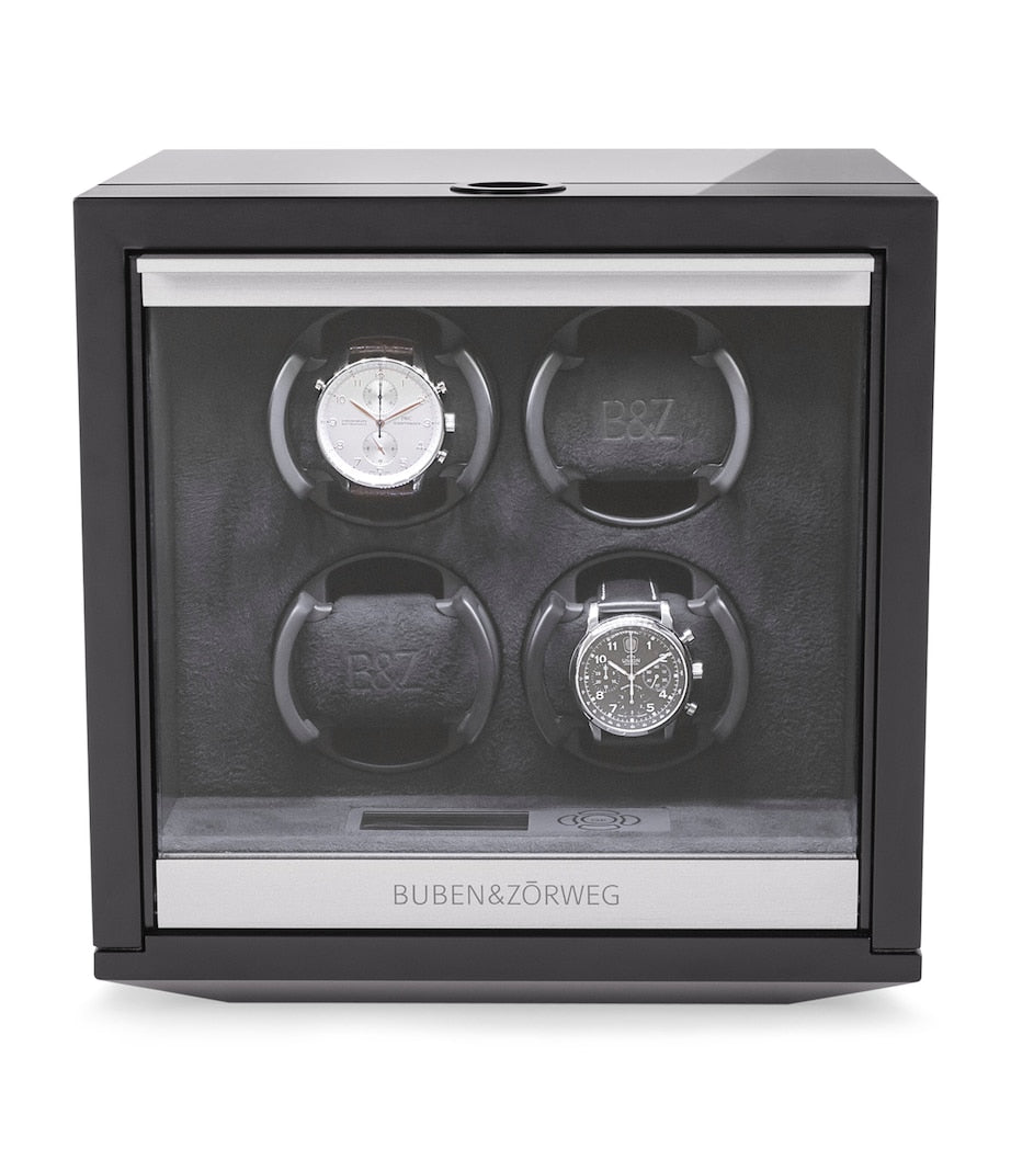 Buben & Zorweg Neo 6 gloss carbon watch winder, UK version