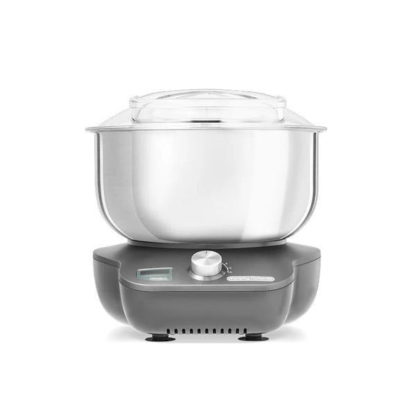 Morphy Richards compact stand mixer in grey, imported from the UK
