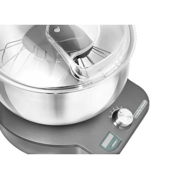 Morphy Richards compact stand mixer in grey, imported from the UK
