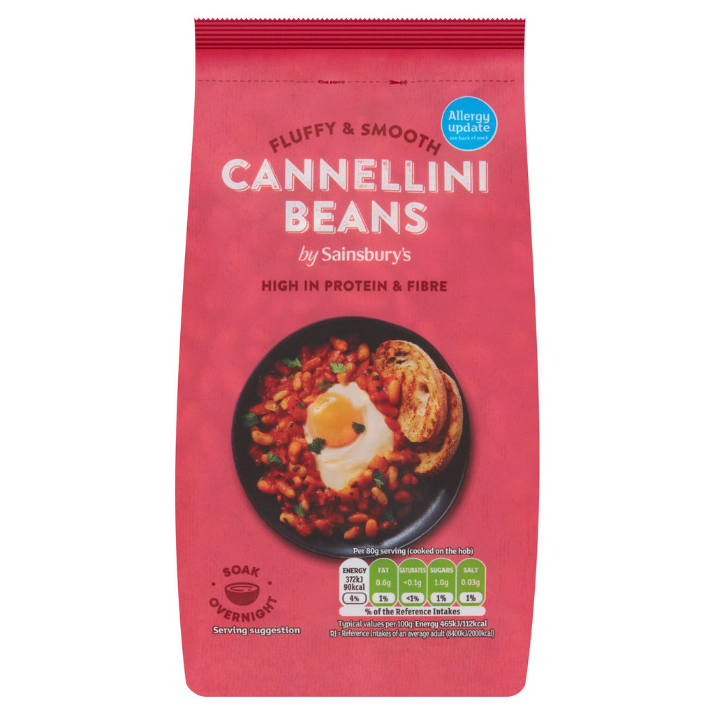 Sainsbury's Cannellini Beans Bag 500g