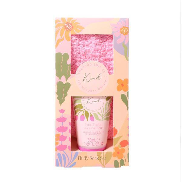 The Kind Edit Co fluffy sock gift set UK 4-8, UK version