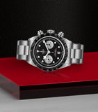 TUDOR Black Bay Chrono stainless steel watch 41mm (British brand)