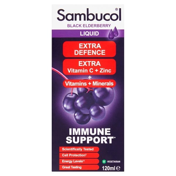 Sambucol Extra Defence 120ml GOODS Superdrug   