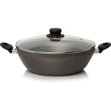 George Home Non-stick Aluminium Double-handled Wok General Household ASDA   