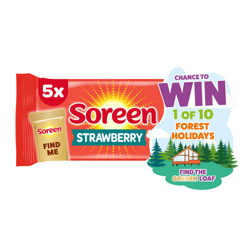 Soreen Strawberry Lunchbox Loaves Snack Bars