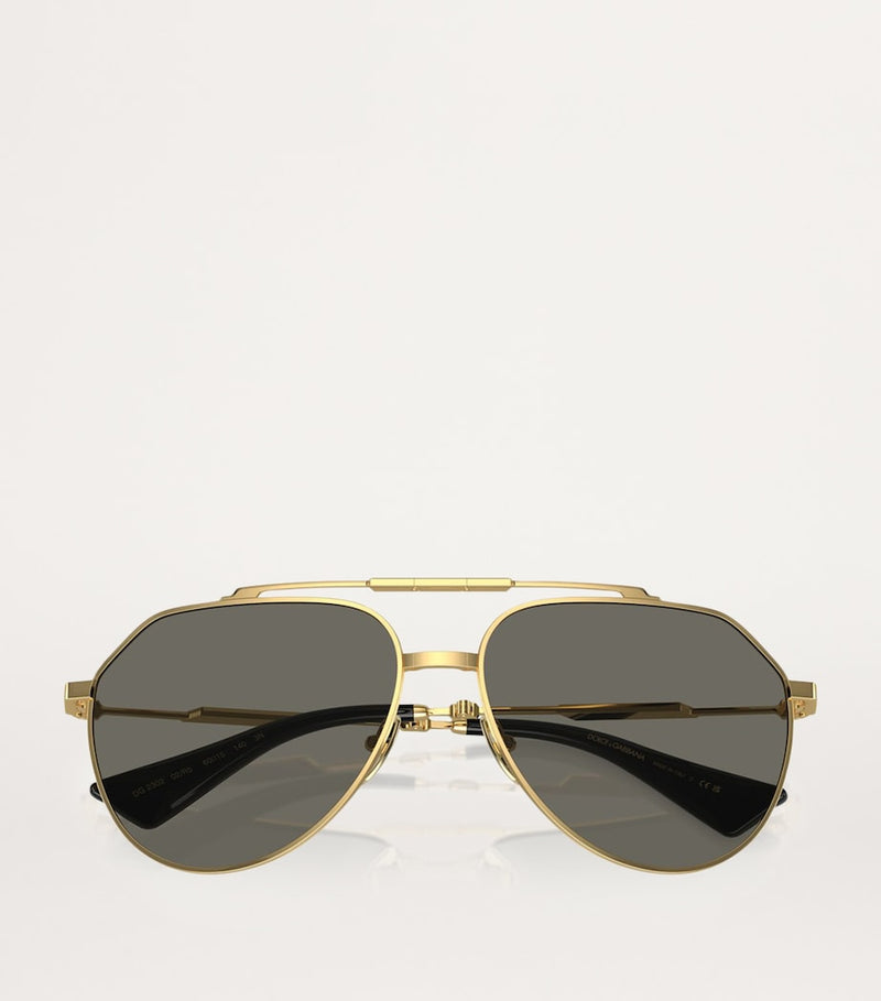 Dolce&Gabbana DG2302 metal sunglasses, imported from the UK