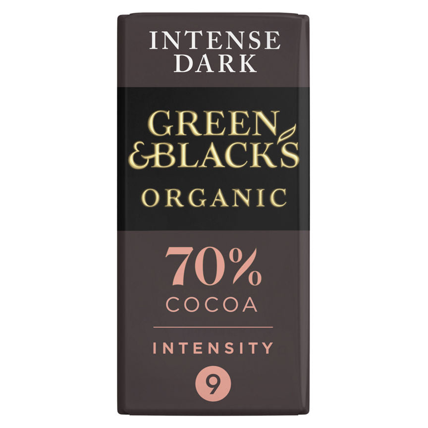 Green & Black's Organic 70% Dark Chocolate Bar