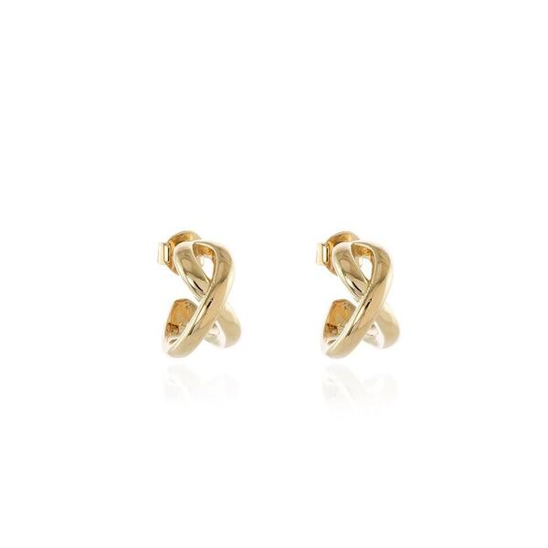 Cachet Wallis earrings cross knot design, imported from the UK
