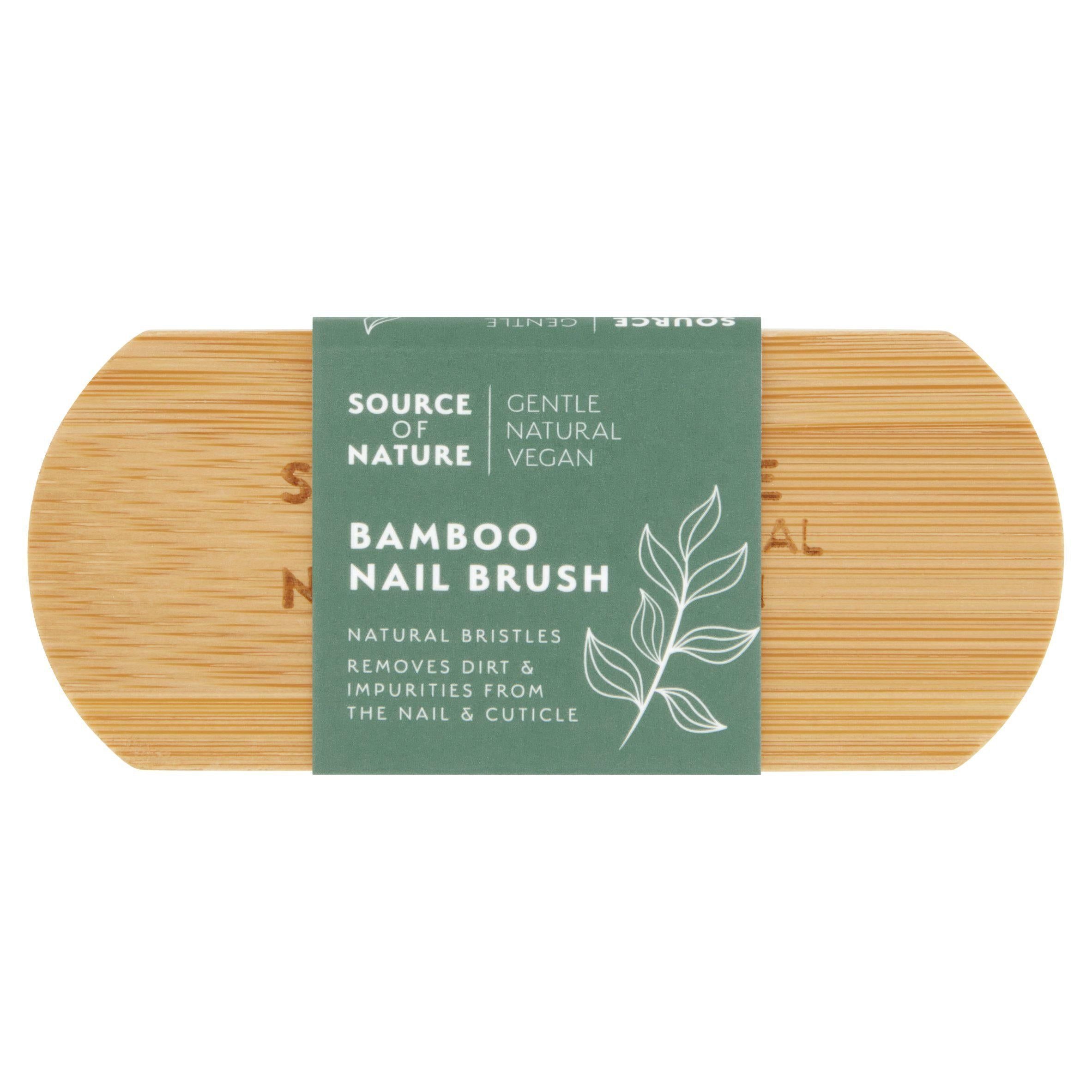 Source of Nature Bamboo Nail Brush GOODS Sainsburys   