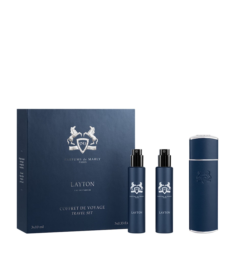 Parfums de Marly Layton travel fragrance set 3 x 10ml, imported from the UK