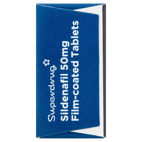 Superdrug Sildenafil 50mg Film-coated Tablet 4's