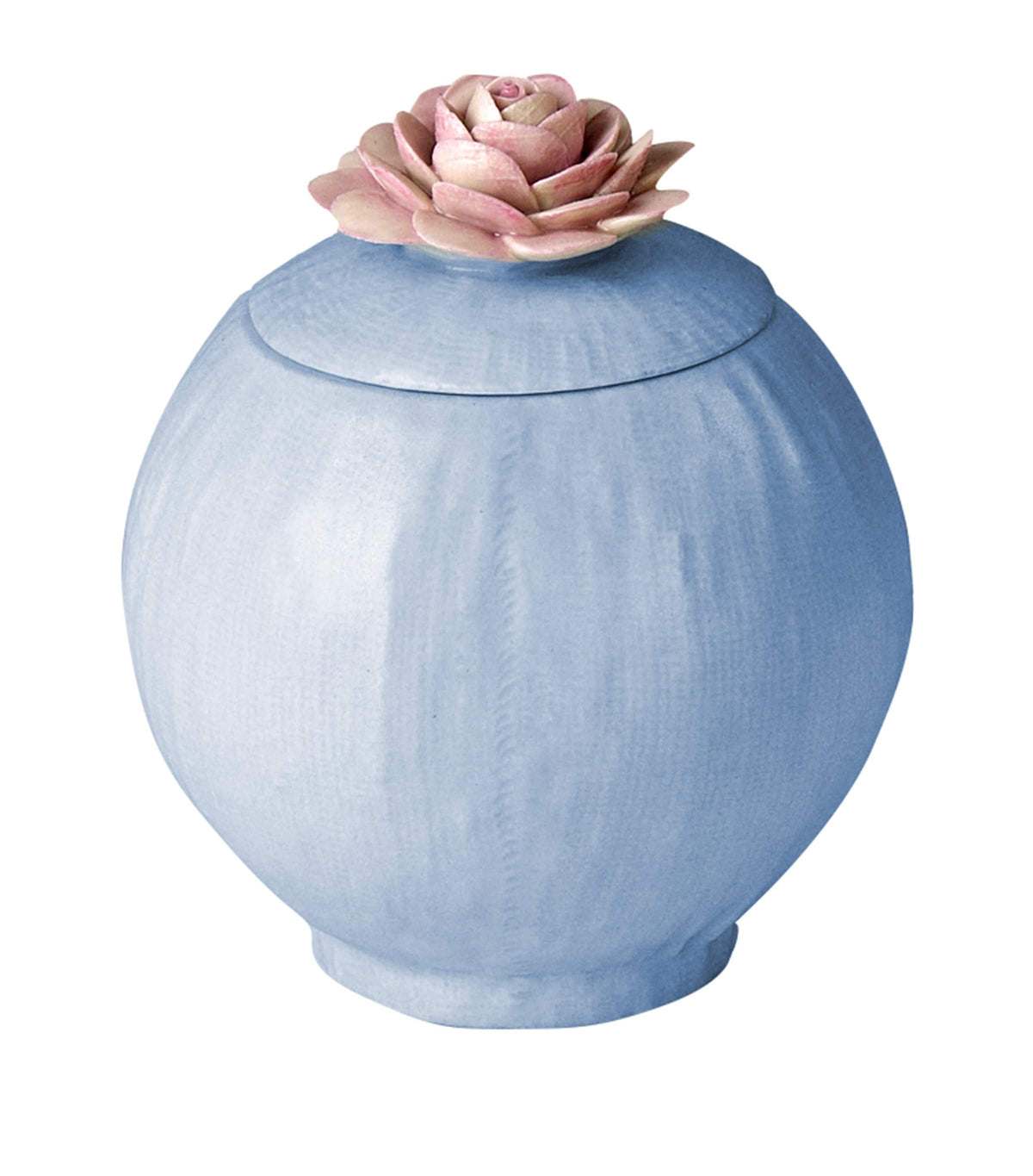 VILLARI porcelain rose-topped sugar bowl (British brand)