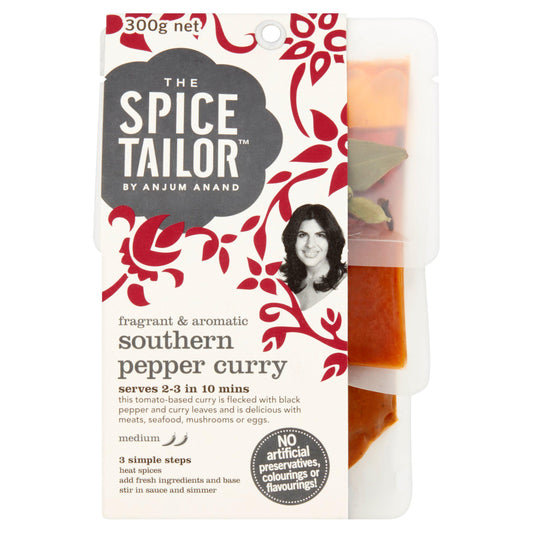 The Spice Tailor Southern Pepper Indian Curry Sauce Kit 300g