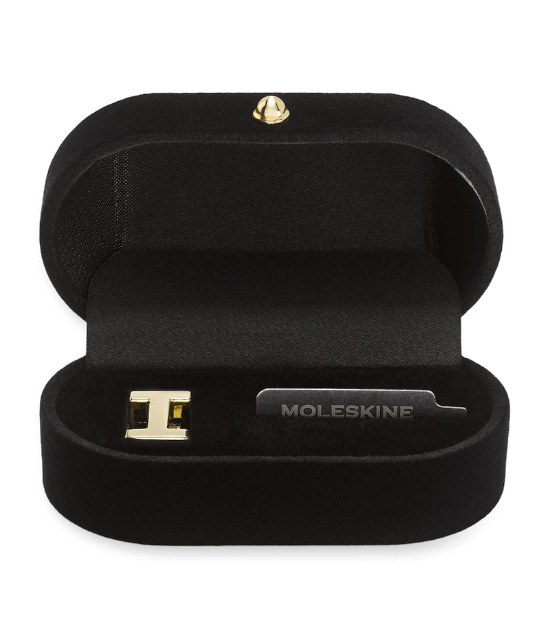 Moleskine Gold-Plated I notebook charm, imported from the UK